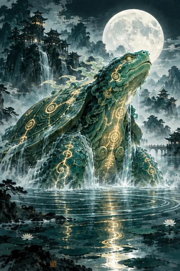 91精品短剧 玄幻热血 短剧《玄龟赐福》封面图